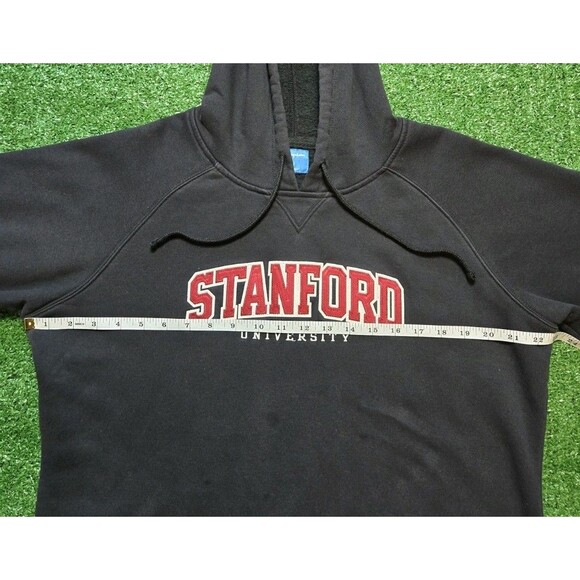 Champion Stanford University Hoodie Black Future Friendly (Men's XXL) - Picture 4 of 15